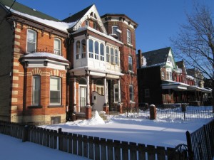 Old Toronto houses
