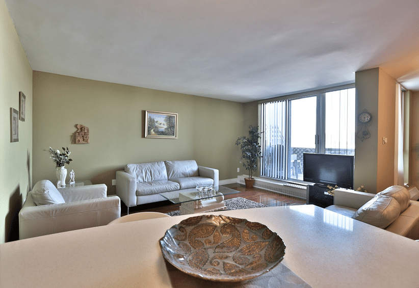 35 Ormskirk Avenue #813 Toronto Sold Living Room 2