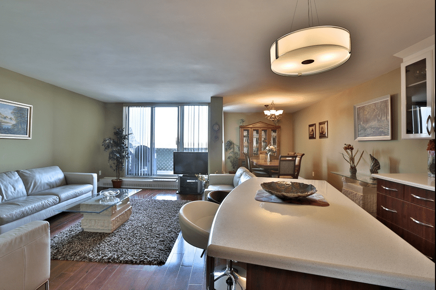 35 Ormskirk Avenue #813 Toronto Sold Living Room