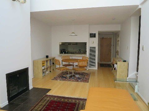 Chaplin Place Lofts 20 Glebe Road Toronto Living Room View