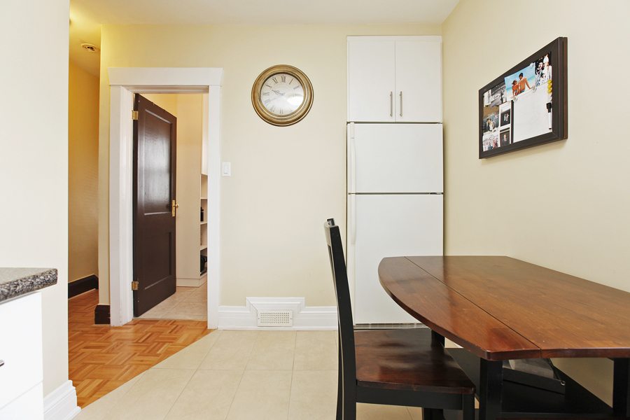 Upper Unit Eat in Kitchen 12 Bushey Avenue Triplex Toronto