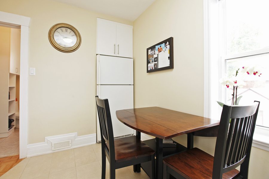 Upper Unit Eat in Kitchen 2 12 Bushey Avenue Triplex Toronto
