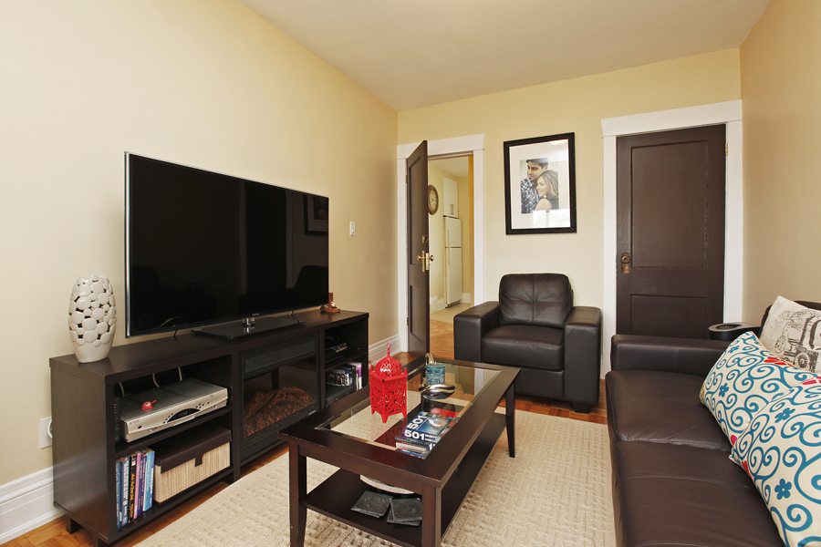 Upper Unit Living Room 2 12 Bushey Avenue Triplex Toronto