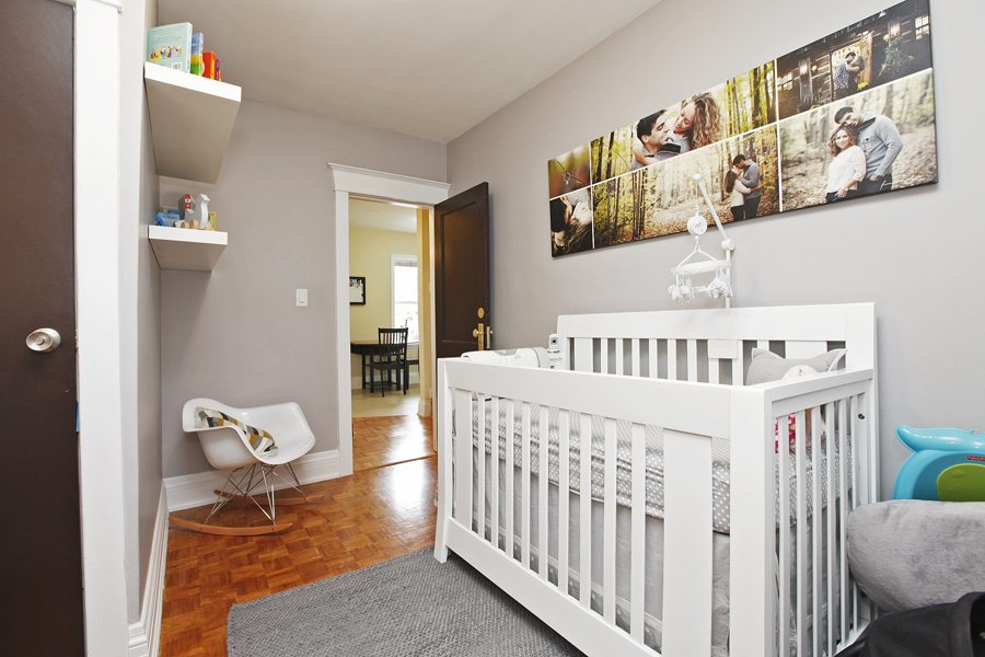 Upper Unit Second Bedroom 2 12 Bushey Avenue Toronto Triplex