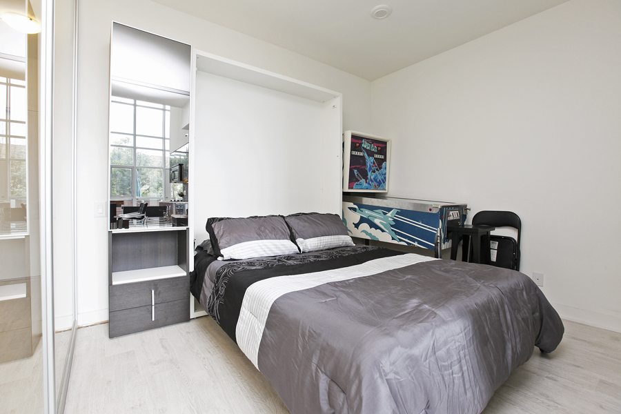 5 Hanna Avenue Liberty Village Loft Bedroom 2