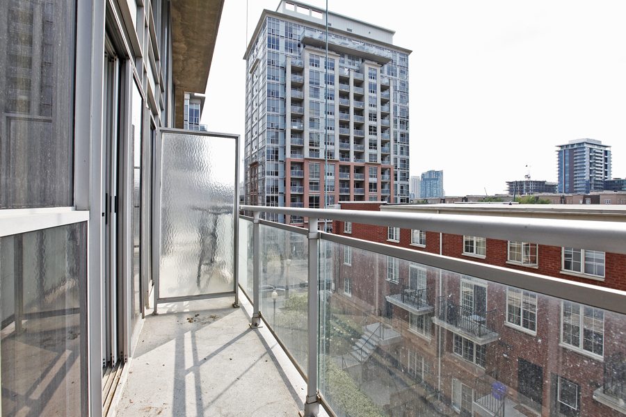 Electra Lofts Toronto King West Loft for Lease Balcony 2