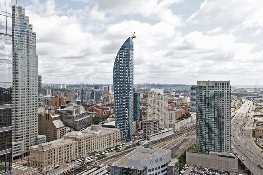 Maple Leaf Square Condo for Sale Balcony View 1