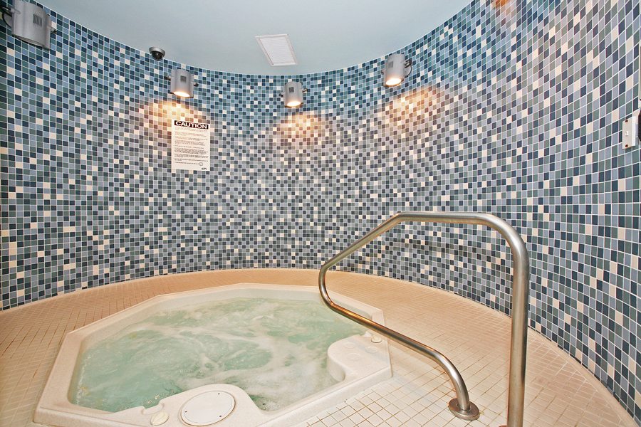 Battery Park condo for sale hot tub