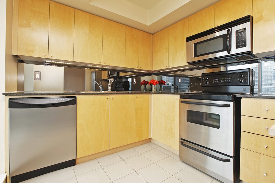 Battery Park condo for sale kitchen