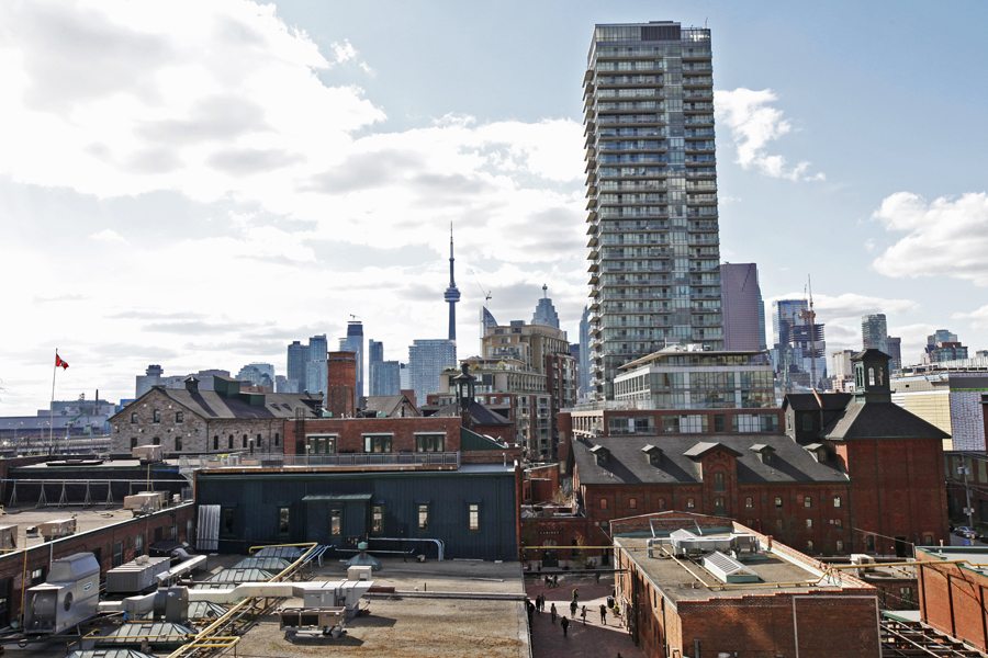 Distillery Lane Amenities Roof deck view
