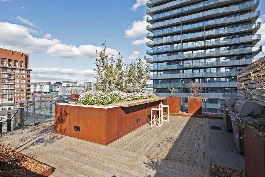 Distillery Lane Amenitites Roof Deck