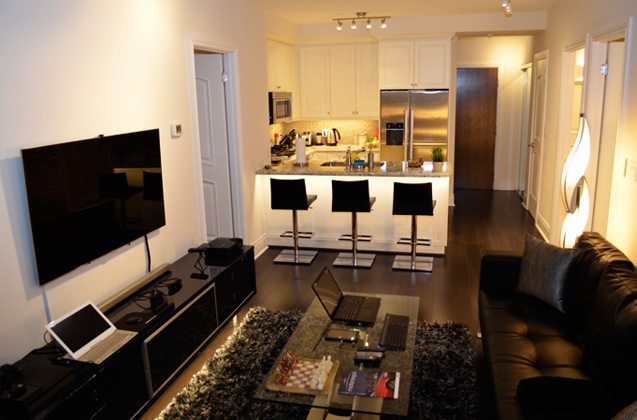 Executive Condo for Lease 33 Bay Street Toronto Open Concept