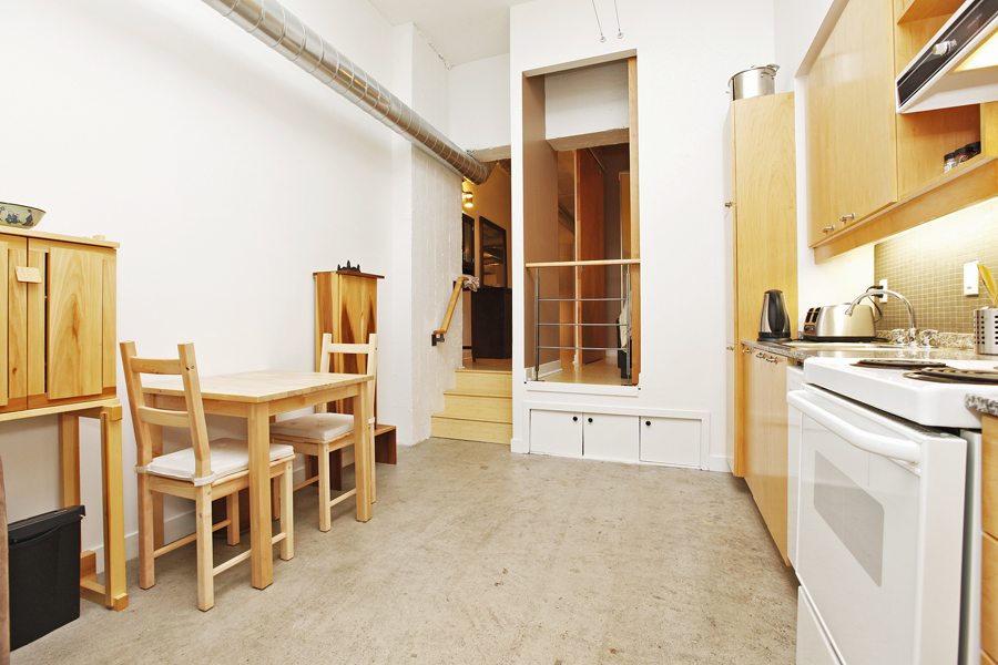 Merchandise Condo for Lease Kitchen