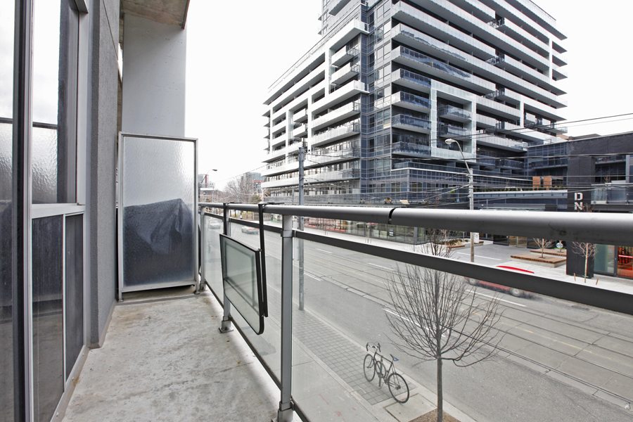 1029 King Street Loft for Lease Balcony