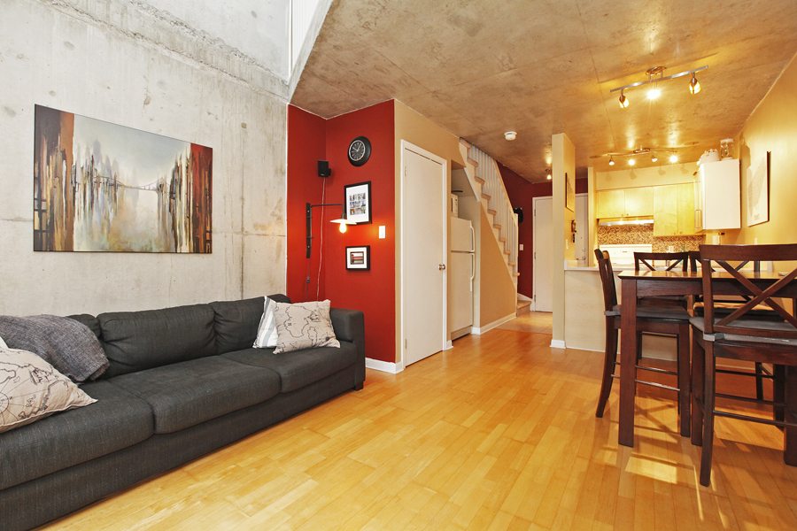1029 King Street Loft for Lease Living Room 2
