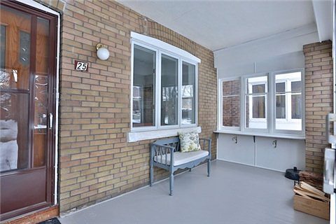 25 Deforest Road Toronto Sold by BREL Front Porch