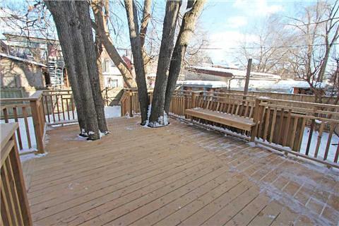 Cedar deck