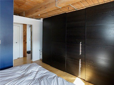 Noble Street Loft for Sale Toronto Bedroom