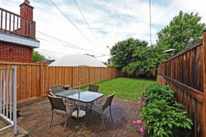 24 Amherst Ave large backyard