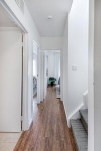 54 East Liberty St #1030 2nd level hallway leading to the two bedrooms