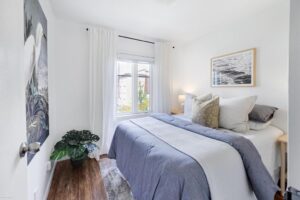 54 East Liberty St #1030 spacious second bedroom with queen size bed